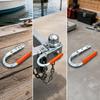 Trailer Coupler Assist Handle Metal for Towing, Utility Trailers