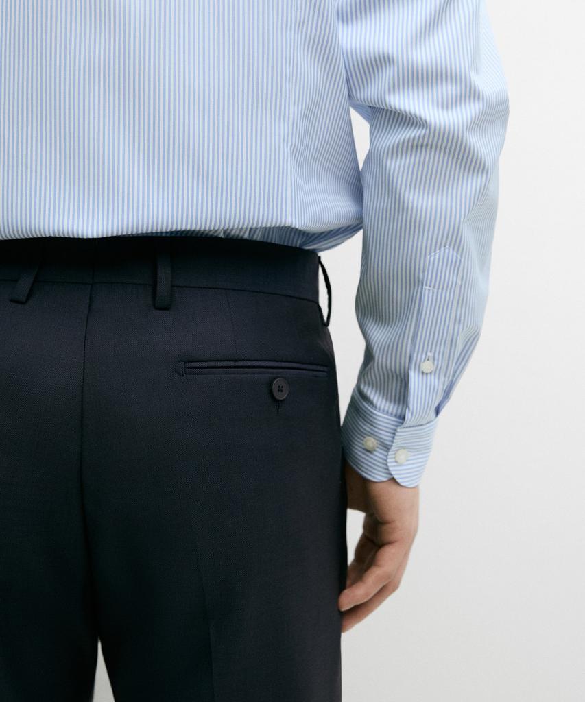 Masimodutti 100% Wool Suit Pants
