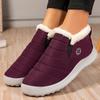 Fashion Snow Women Boots Soft Shoes For Women Fur Women Shoes Keep Warm Ankle Boots Plush Shoes Woman Platform Winter Boots Botas Mujer