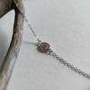 Silver Necklace with Cubic Zirconia, Item Weight 3.71 G (2184775)