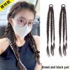 Trendy Sweet & Spicy Dreadlock Highlight Wig with Fishbone & Twist Braids