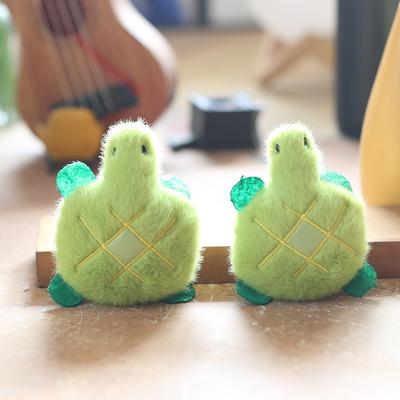 Cute Little Turtle Pendant Plush Toy Doll Mini School Bag Hanging Ornament Keychain Doll Doll
