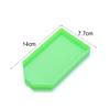 1Pcs Plastic Square Tray Plate 5D DIY Diamond Painting Tool Embroidery Sewing Accessories Large Capacity Big Drill Plate
