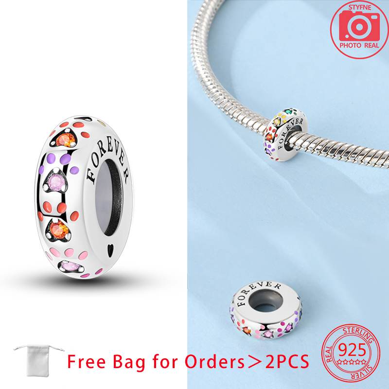 Uroczy Zwierzątko Miłość Prosty Urok Miedziane Koraliki Pasują do Bransoletki Naszyjnika Akcesoria Koraliki Tworzenie Biżuterii Drobna Biżuteria Prezent