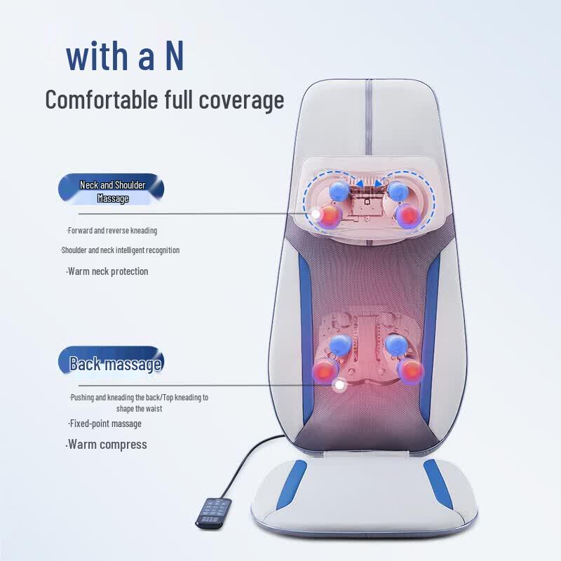 

Массажная подушка Haier с полным массажем для шеи, плеч и спины, штекер CN (адаптер в комплекте)