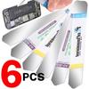 6-1PCS Stainless Steel Blade Soft Thin Pry Spudger Cell Phone Tablet Screen Battery Opening Tools for Samsung iPhone iPad Opener