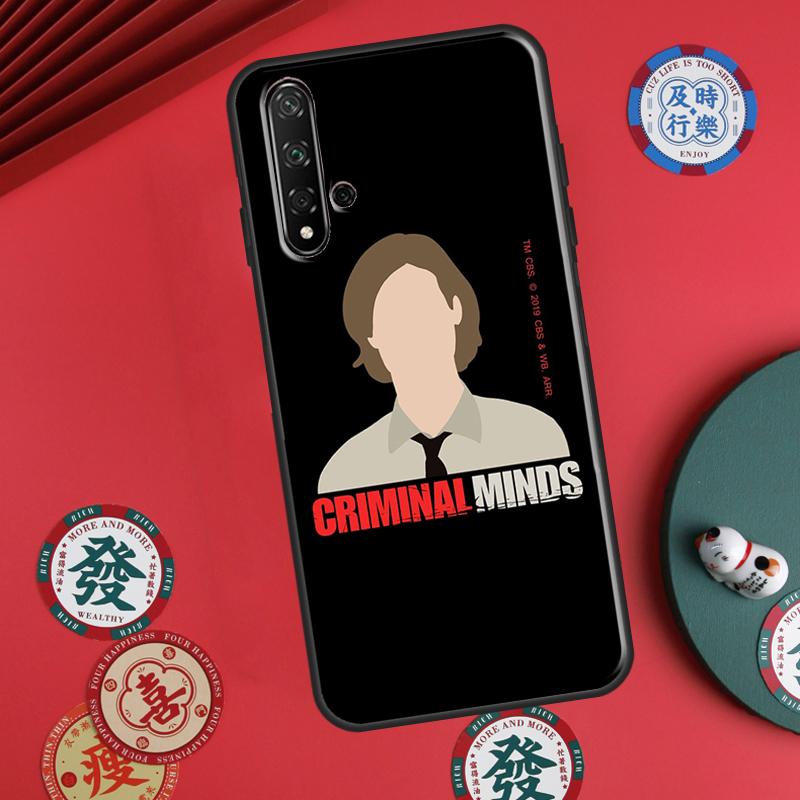 Criminal Minds TV For Huawei P30 P20 P40 Lite P60 Pro Nova 5T 12s 12i 11i Y90 Y70 Y60 Y61 Y91 Y72 9 10 SE Case