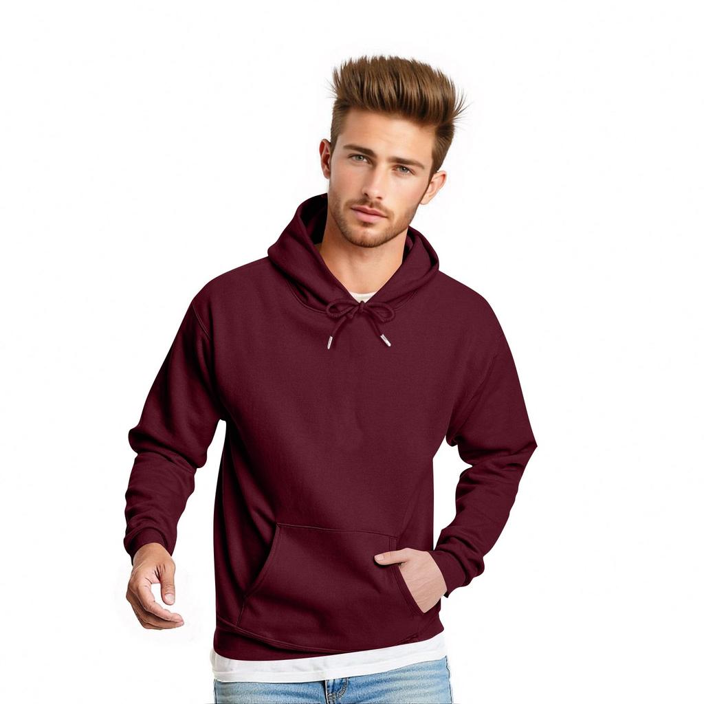 Men's Fashion Loose Sweatshirt Casual Daily Long Sleeve Color Top