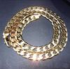 Pure Gold Color Necklace Jewelry, 18K Gold 10mm Heavry Necklace for Men 20'',22'',24'',26'',28'',30"