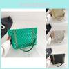 Stylish Large Capacity Solid Color Tote Bag With Chic Quilted Design For Everyday Use