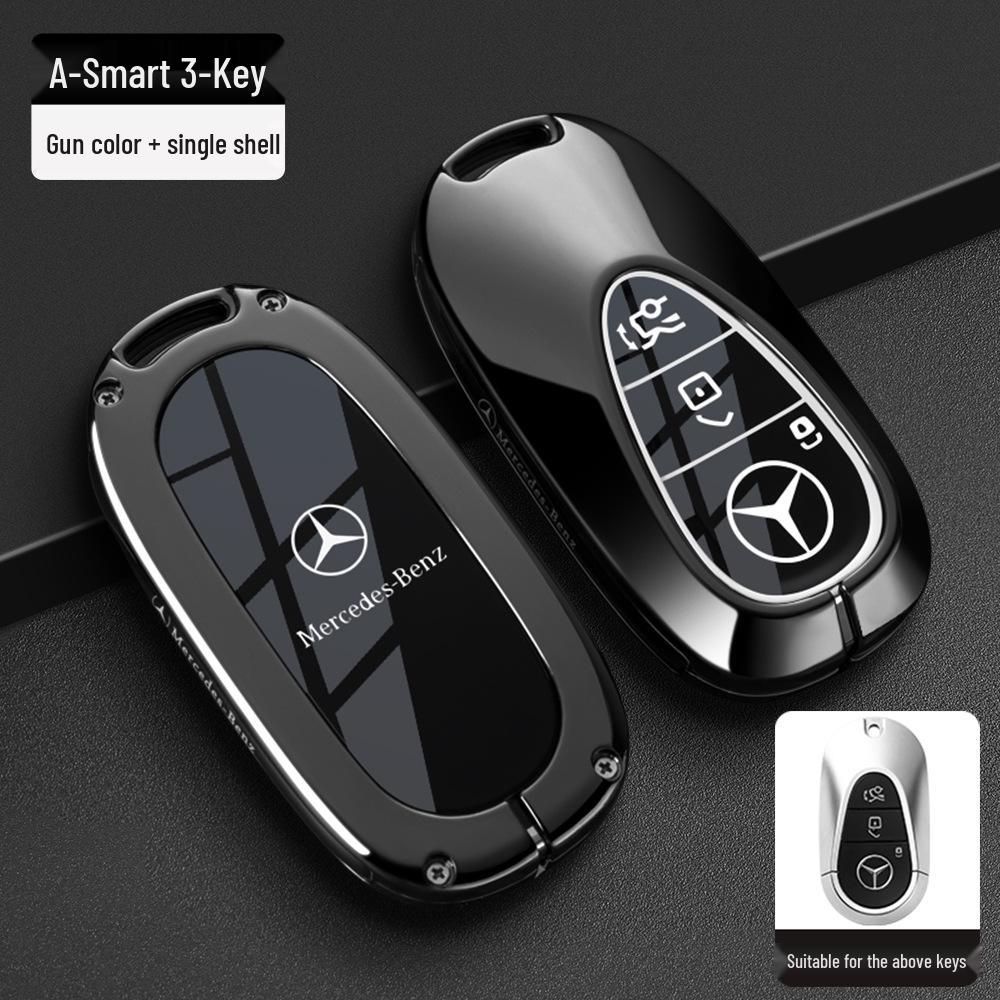 Fundas para Llaves Mercedes-Benz: Compatible con modelos E300L, C260L, C200L, GLE, GLC300L, GLA, S40.