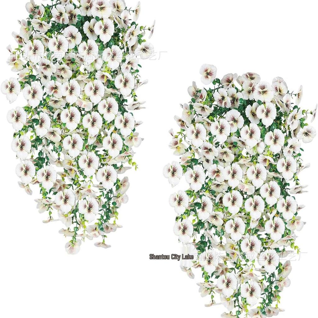 Silk Green Plants & Flowers Hanging Vines for Home, Wedding & Outdoor Decor