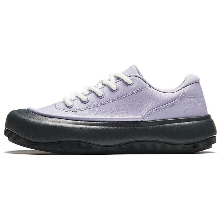 

Anta Donut Abrasion Resistant Breathable Low top Skateboard Shoes Women s Purple 922418073-2 36