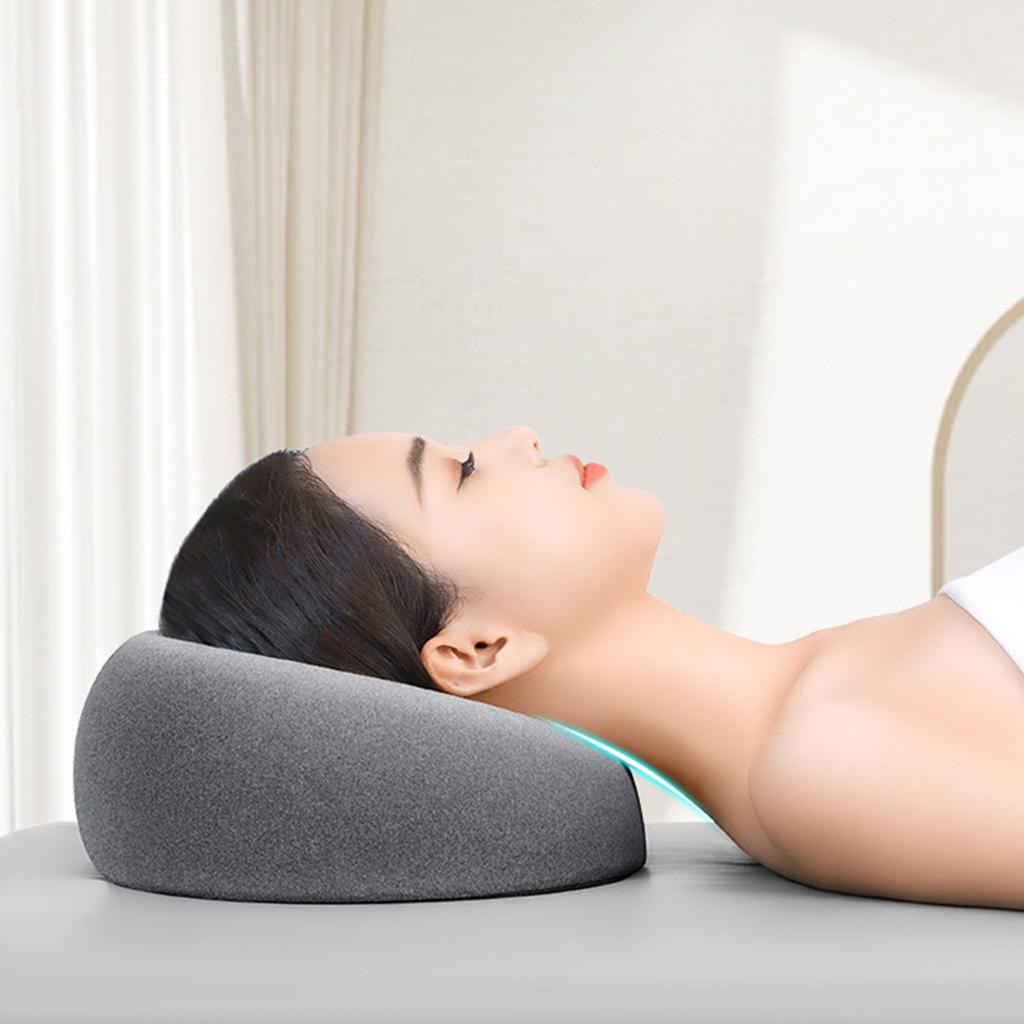 U-Shaped Massage Face Cushion Breathable Memory Foam Headrest Slow-Rebound Front Down Head Cushion Home & Beauty Salon Use