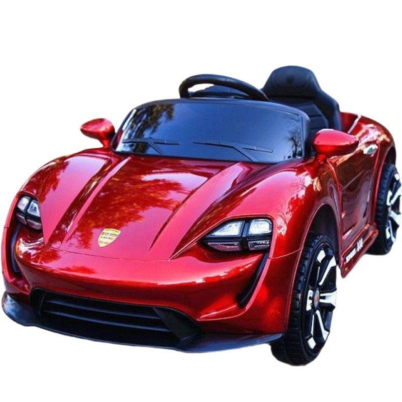 Rechargeable Electric Ride-On Car for Children 1-5, Four-Wheel Drive with Remote Control, Fits One Child.