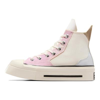 Chuck 70 De Luxe Kare Yüksek Stardust Leylak Egreti Üniseks Spor Ayakkabı Krem A07599C