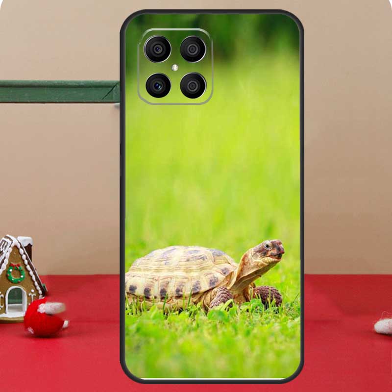 Swimming Freshwater Sea Turtles Case For Honor Magic 6 7 8 Pro Honor 400 200 70 90 Lite X8c X8b X9a X9b X9c X9d Win RT Cover