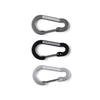 Trendy Spring Gourd-Shaped Keychain Carabiner with Stainless Steel Hook