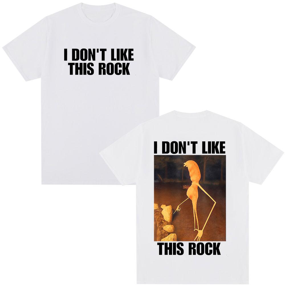 Ich mag keinen Rock and Roll Comedy Marcus Worm Meme T-Shirt 2026 Neues Heißes Verkaufendes Herren Damen Baumwolle Lässiges Oberteil Streetwear