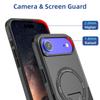 For Iphone17 Portable Kickstand Case for Iphone 17 Air 16e 16 Pro Max Plus Iphone17 IphoneIphone16 Hard Armor Cover