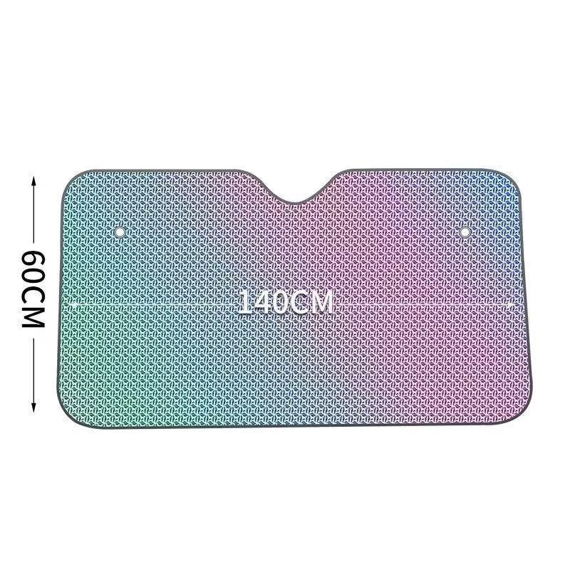 

Universal Car Windshield Sunshade - Heat Insulation & Sun Protection Cover No Light Transmission - SUV/Business Car