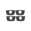 Carbon Fiber for Ford Explorer 2013-2019 Car Accessories Interior Car Door Locks Decoration Cover Trim Sticker Decal Frame