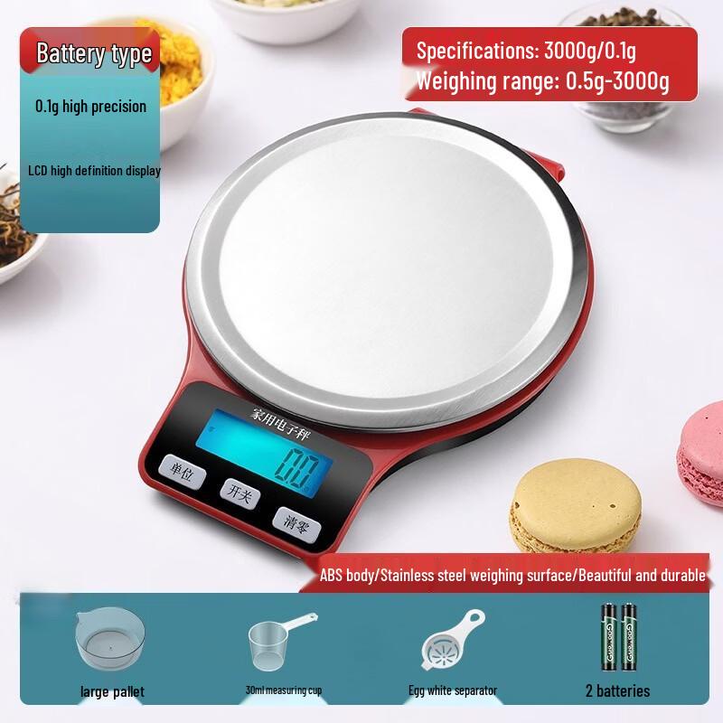 YEANTEEN Digital Kitchen Scale with Bowl