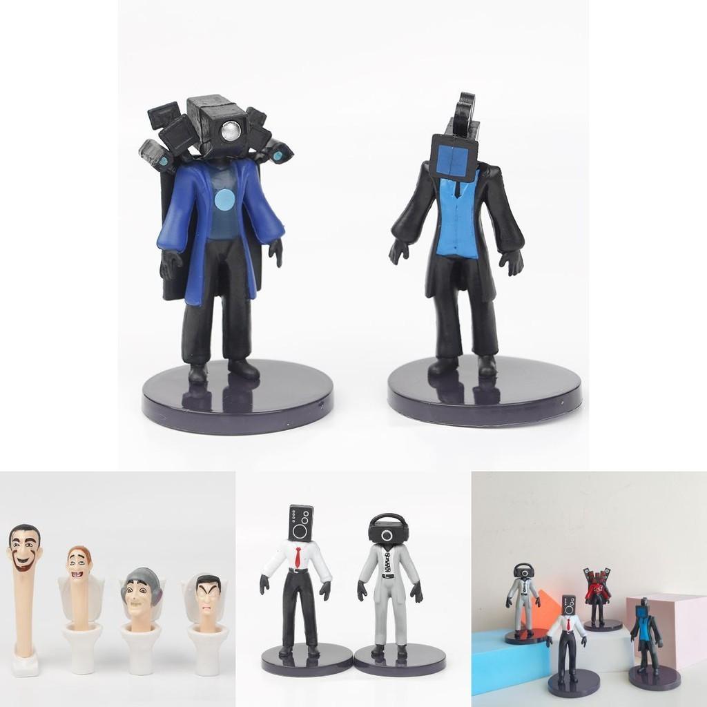 Skibidi Toilet Toy Figures Premium Material 12 Distinct Characters Lifelike And Perfect For Collecting Characters)