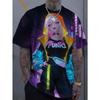 Men's T-shirt Cartoon Sexy Girl graphic T shirts Summer Fashion Casual streetwear 3D