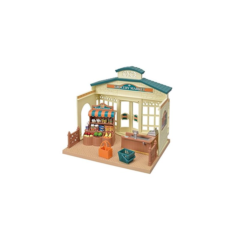 Sylvanian Families Shop [Forest Market] Mi-86 ST Mark Certified Ages 3+ Toy Dollhouse Sylvanian Families Epoch Co., Ltd.
