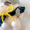 Crown & Cape Set for 10-15cm Plush Dolls, Blue [Used]