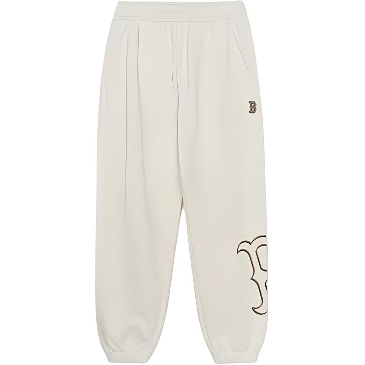 MLB Boston Red Sox Casual Pants Unisex Cream 3APTB1344- S