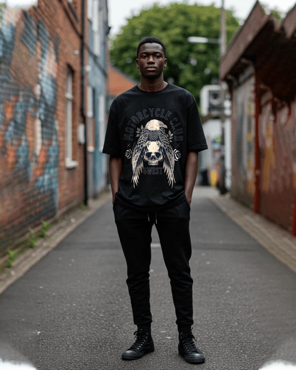 Motorcycle club Oversized T-Shirt S
