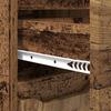 Bathroom Cabinet Reclaimed Wood Look 30.5 x 30 x 101 cm Engineered Wood