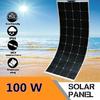 Waterproof Solar Panel 350W Flexible Solar Cell For 12V Battery Charger Monocrystalline Home Car Controller Solar System