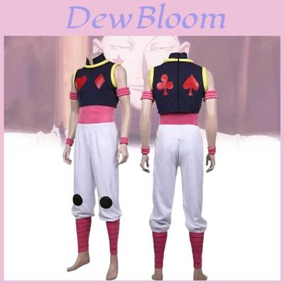 Halloween Stage Costume Full-time Hunter Hisoka Cosplay Clothing Wholesale