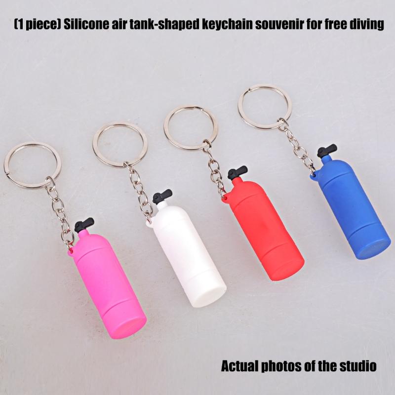 Mini Porte-clés de Plongée Pour les Passionnés de Sports Nautiques silicones alliages Construction Pratique pour le Voyage Solution de Transport