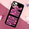 PERSONALISED CUSTOM MARBLE YOUR NAME For iPhone 12 Pro Max 13 Mini Case For iPhone 11 Pro Max XS X SE 2020 7 8 Plus XR Cover
