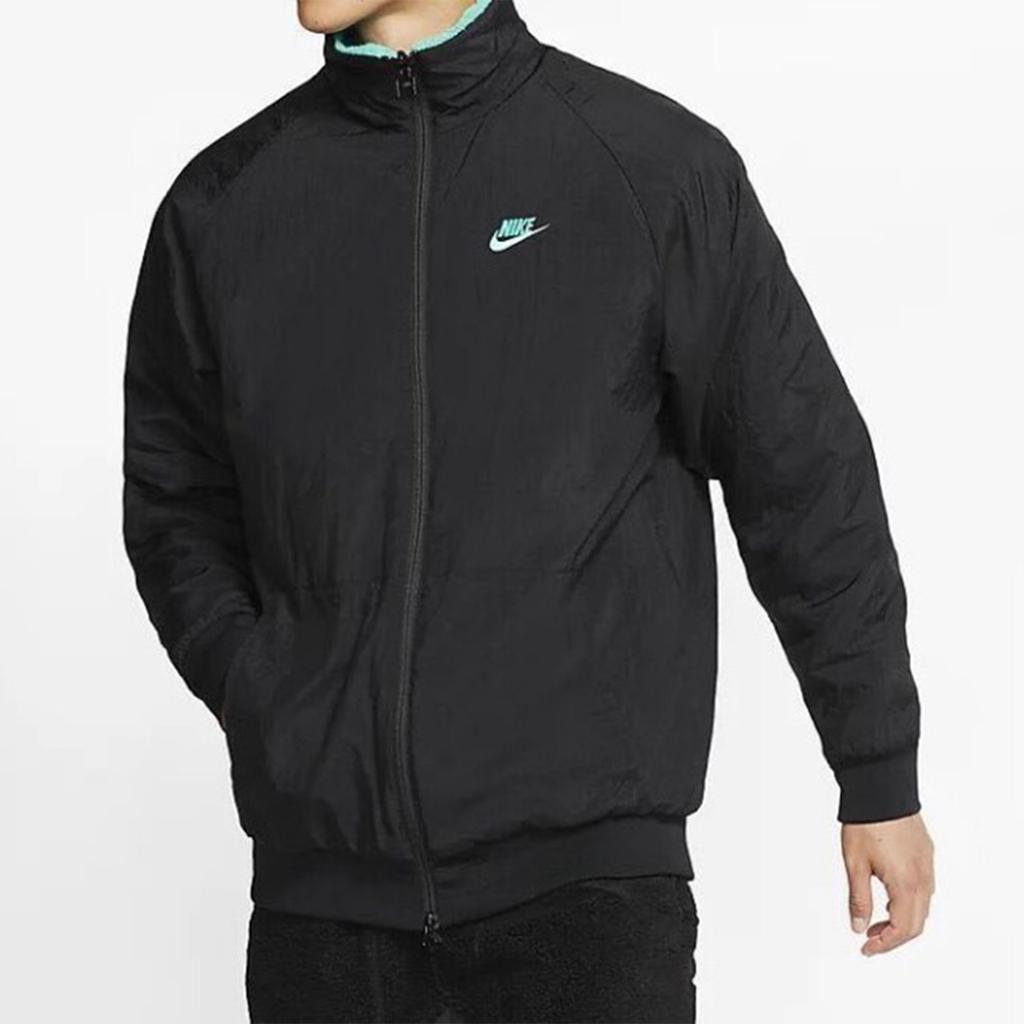 Nike Wendbare Boa-Jacke mit großem Swoosh (Asiatische Größen) 'Jade Black' Herren BQ6546-301