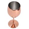 350ml Red Wine Glass Stainless Steel Goblet Titanize Cocktail Champagne Glass for Kitchen Party Bar