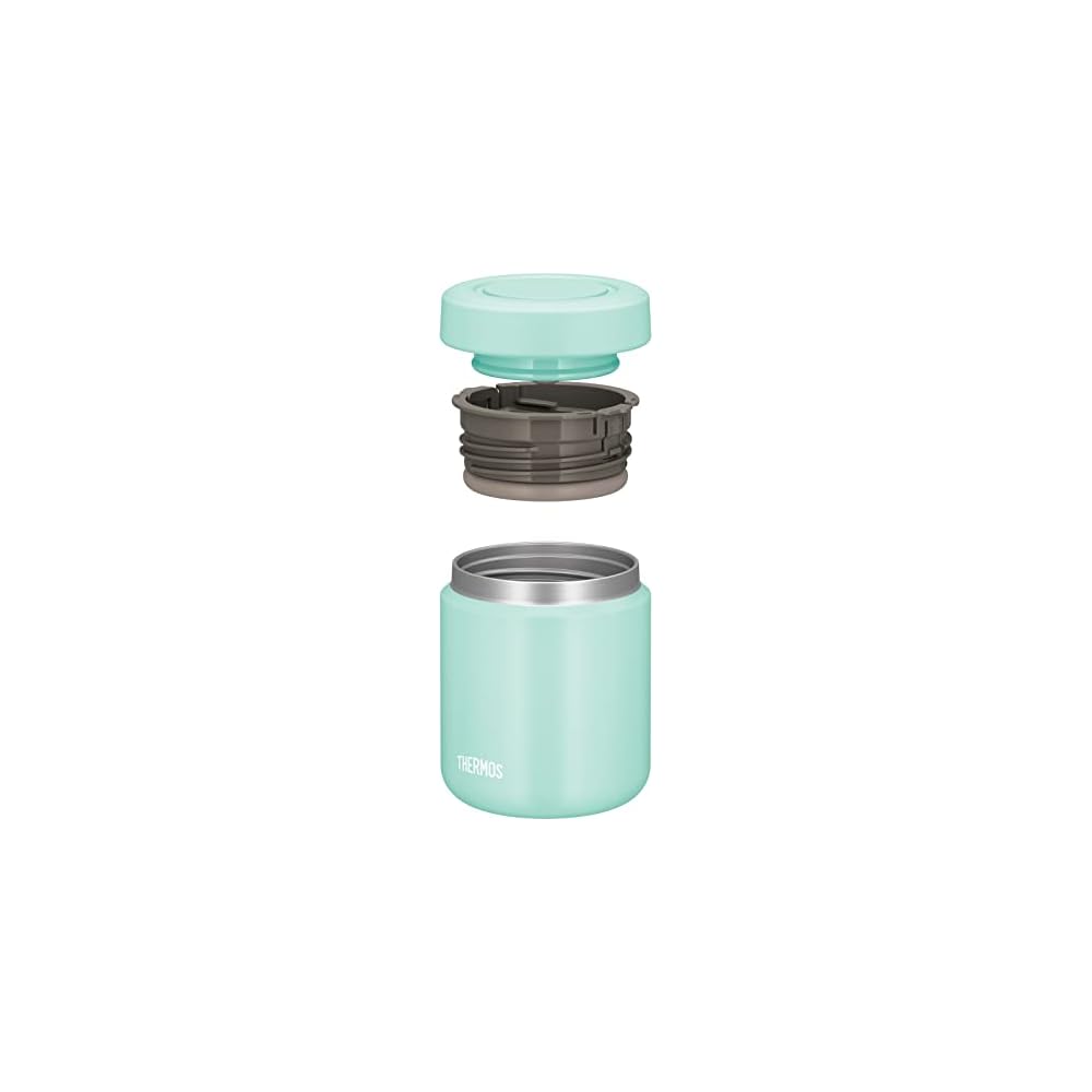 Thermos Vacuum Insulated Soup Jar 300ml Mint Standard Model - Keeps drinks hot or cold, easy to