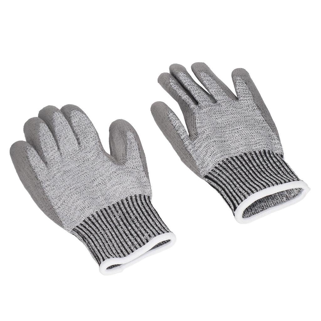 Arbeitshandschuhe Level F Schnittfest PU-beschichtet Atmungsaktiv für Wartung Gartenbau L