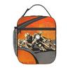 Motorradrennen Isle Of Man TT Isolierte Lunchtasche für Damen Kinder Tragbare Lebensmittelboxen Thermische Lunchbox Tragetasche