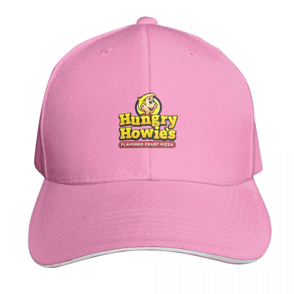 Hungry Howies Pizza Baseball Cap Unisex hat Streetwear Unisexs big size hat black Designer Unisex Womens