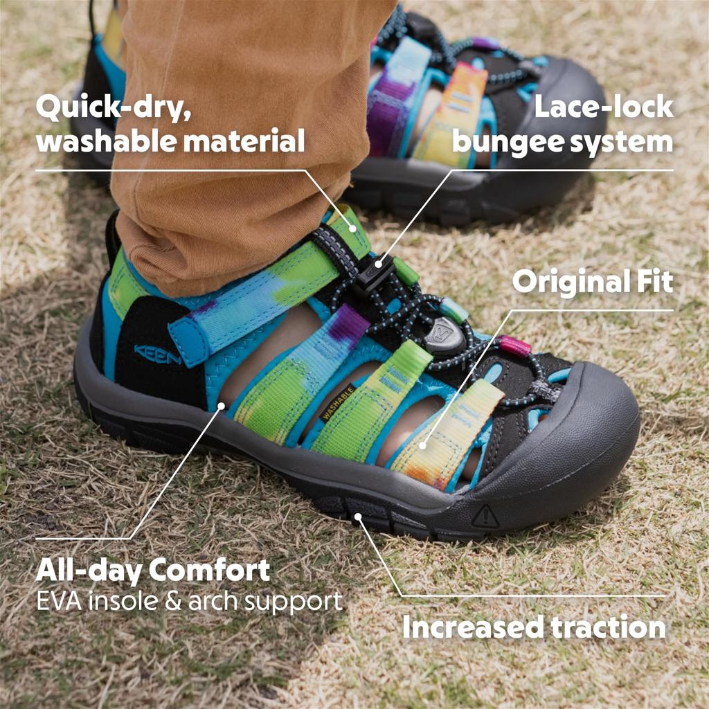 Newport H2 Blue US 8 D [KEEN] (2019 Model) Boys' Magnet/Brilliant (15 cm)