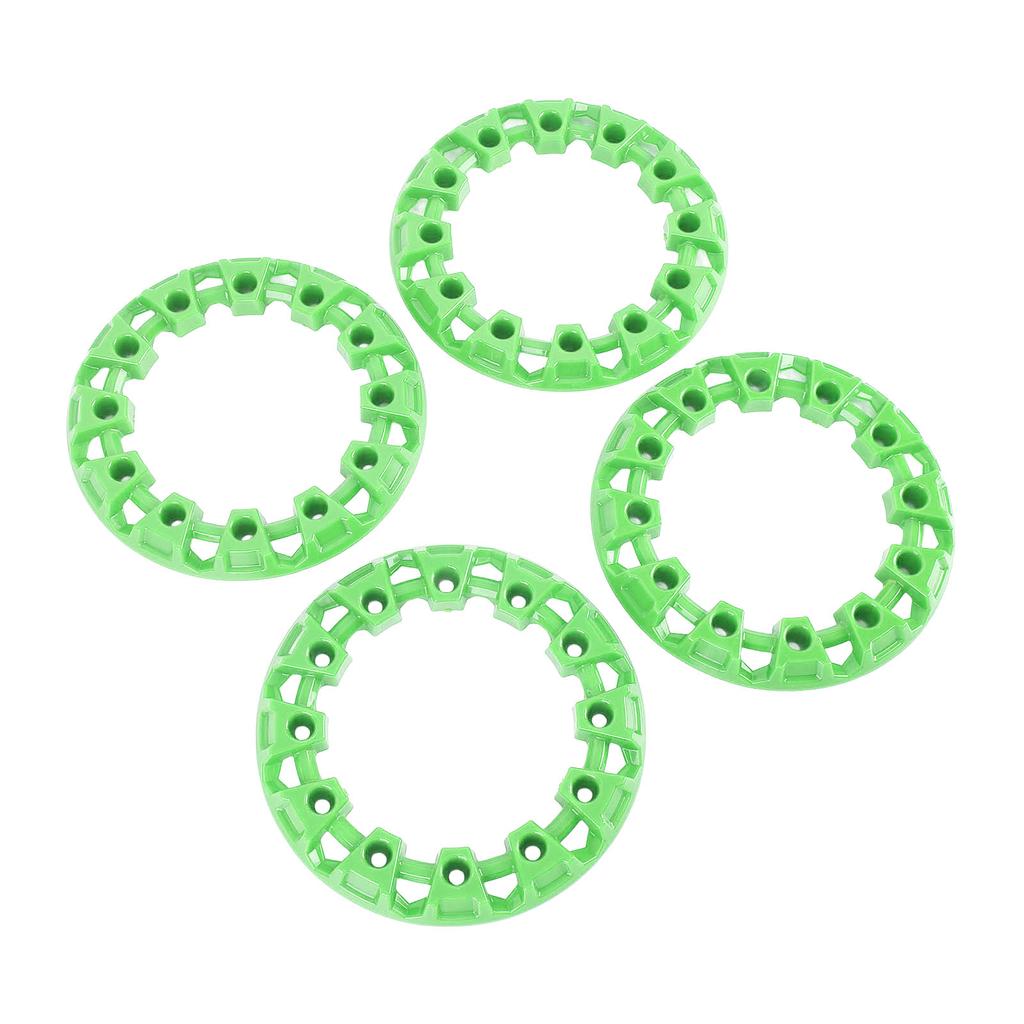 4 Pezzi 6 Pollici Copricerchio Ruota ATV Protezione Mozzo Decorazione Plastica Pneumatici Protezione Cerchione Decorativa Universale per Go Kart