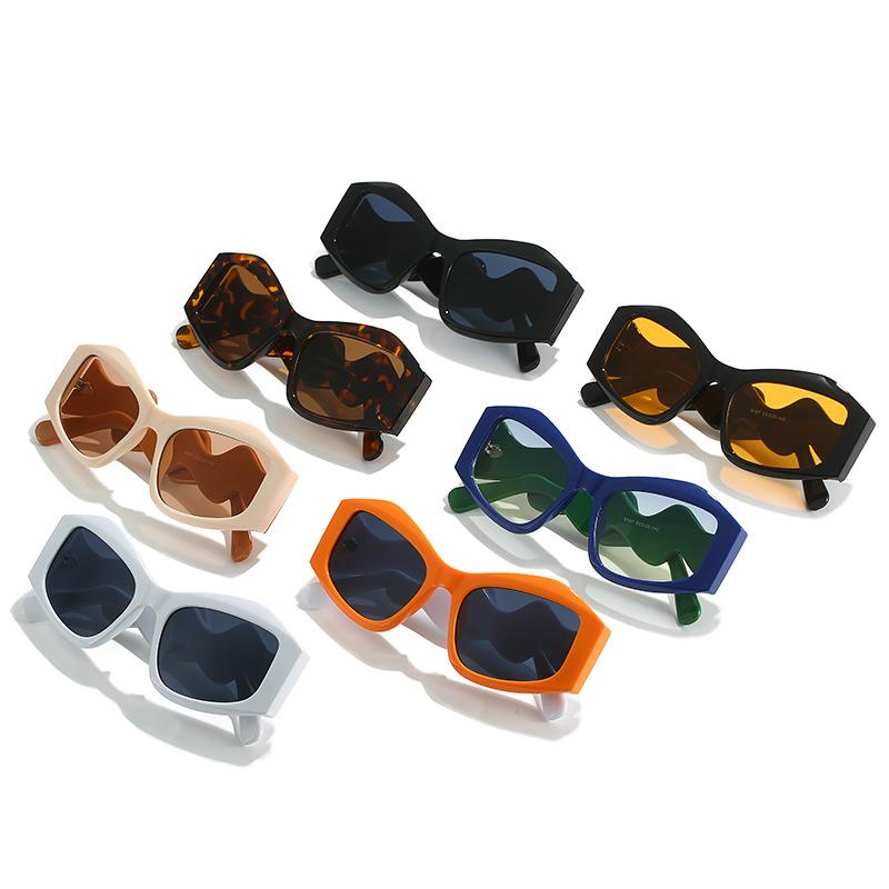 Irregular Sunglasses, Personalized Wavy Leg Glasses, Personalized Sunglasses For Women