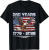 American Flag Eagle Shirt 250 Years 250th Birthday 1776-2026 T Shirt