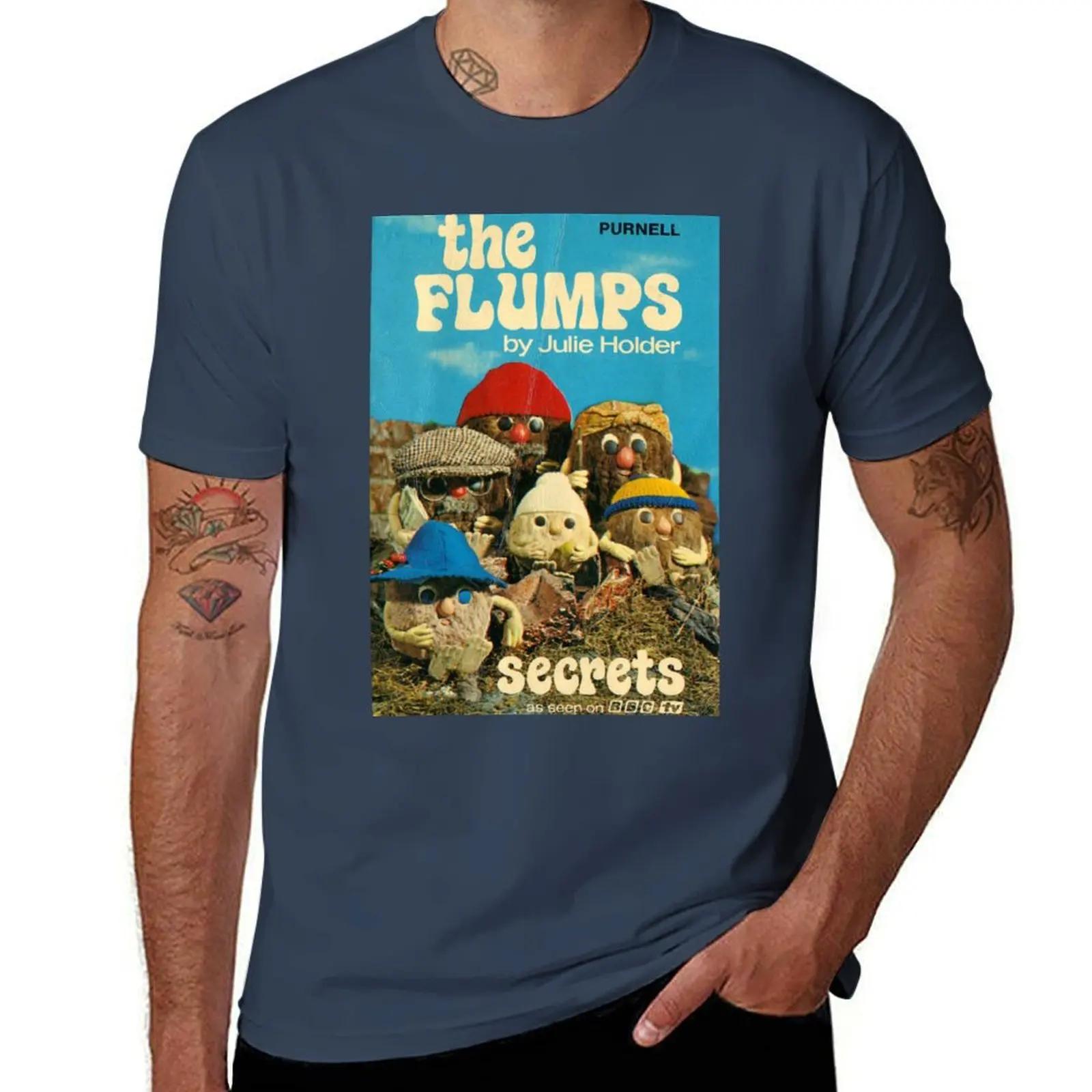 

The flumps T-shirt cute clothes tops hippie clothes vintage clothes slim fit t shirts for men S
