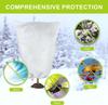 Multi-size Winter Plant Protection Bag Non-woven Plant Against Cold Warm Cover with Zipper Drawstring Vegetation Anti-Frost Bags